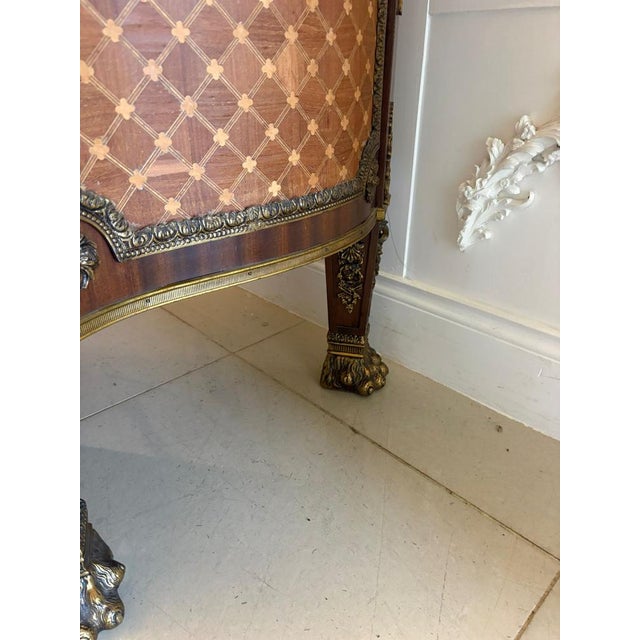 Antique French Ormolu-Mounted Marble Top Sideboard, 1900s For Sale - Image 11 of 18