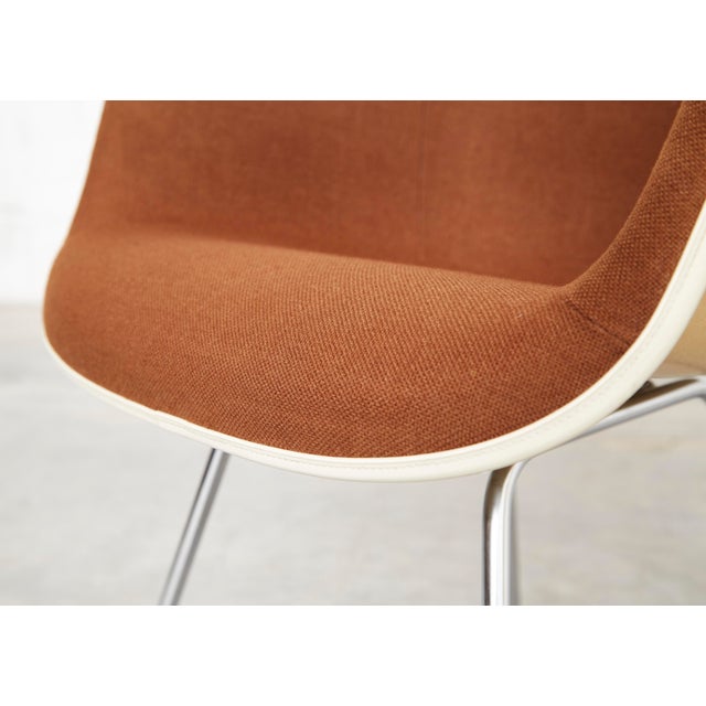 Off-White Dax Fiberglass Chair by Charles & Ray Eames for Vitra, 1990s, Set of 2 For Sale - Image 13 of 18