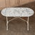 19th Century French Carrara Marble and Wrought Iron Bistro Table For Sale - Image 16 of 18