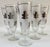 Mid 20th Century Vintage Sterling Silver Leaf Foliage Drinking Cocktail Glasses - Set of 7 For Sale - Image 5 of 9