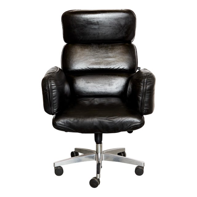 Vintage Executive Swivel Chair by Otto Zapf for Topstar For Sale