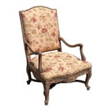 Dennis & Leen Louis XIV Style Fauteuil Arm Chair For Sale