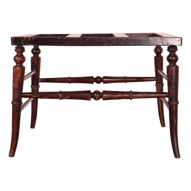 English Beech Luggage Stand For Sale