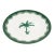 Fern & Co. For Anthropologie Palm Tree Dinner Plate For Sale