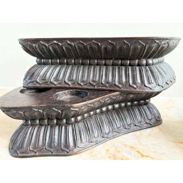 Gemstone Antique Chinese Heavy Jadeite Jade Elephant Pair W/ Custom Stands 1920 For Sale - Image 7 of 11