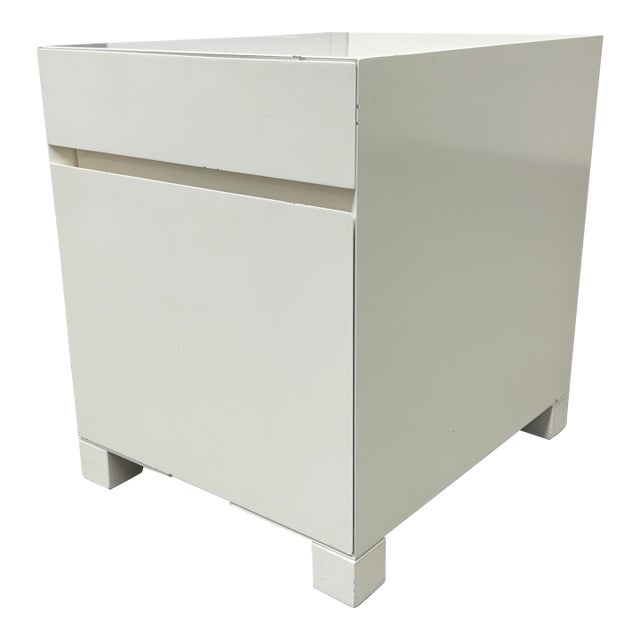 West Elm Parsons Filing Cabinet For Sale