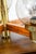 Brass 1960s Mid Century Modern Chandelier Light Lamp Brass Oak Wood 5 Light Ceiling Glass For Sale - Image 8 of 12