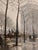 1940s Jules René Hervé "View of l'Arc De Triomphe" Paris -Original Oil Painting For Sale - Image 5 of 12