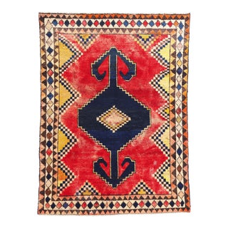 Vintage Persian Lori Rug - 05'03 X 07'01 For Sale