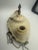 Vintage Art Deco Ivory & Gold Porcelain Pull-Chain Ceiling Light For Sale In Miami - Image 6 of 11