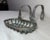 Add a touch of industrial charm to your bathroom with this antique nickel plated brass bathtub fixture. The unique design...