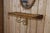 Mirror with Rattan Side Table in the style of Franco Albini, 1950, Set of 2 For Sale - Image 4 of 12