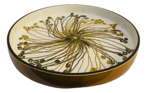 Ceramic Shell Plate by Ellen Mary for Royal Copenhagen, 1960s