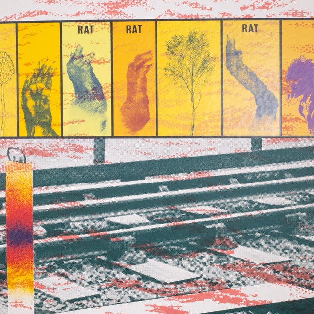 Pop Art R B Kitaj, the Cultural Value of Fear, Distrust and Hypochondria, Edition of 70, Screenprint, 1964-1966 For Sale - Image 3 of 5