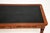 Wood Antique Georgian Leather Top Writing Table, 1950s For Sale - Image 7 of 11