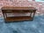 French Country Vintage French Country Style Oak 2 Tier Sofa Console Table by Hickory For Sale - Image 3 of 15