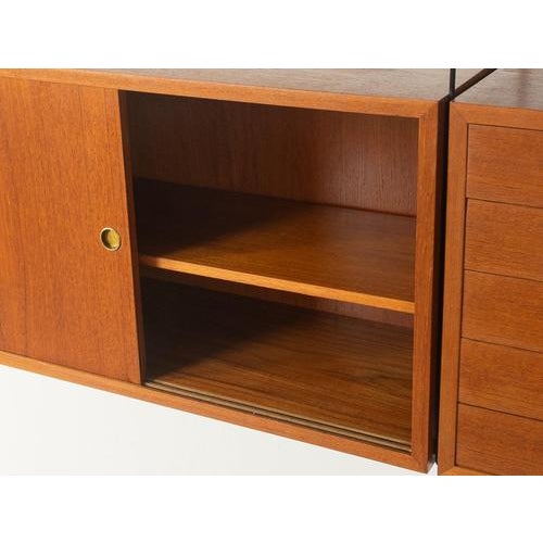 Wood Wall Shelf by Kajsa and Nils Nisse Strinning, 1950s For Sale - Image 7 of 13