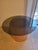 Mid-Century Modern Vintage Bamboo Round Table With Glass Top For Sale - Image 3 of 10