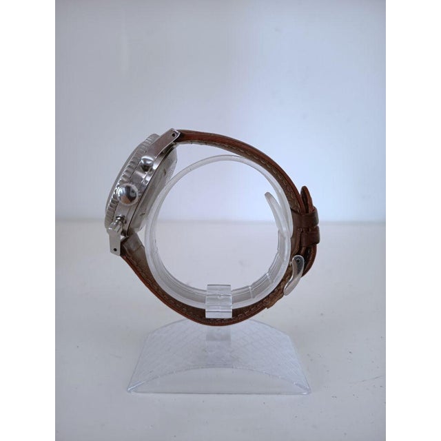 Brown Type 21 Military Chronograph from Dodane, 1960-69 For Sale - Image 8 of 16