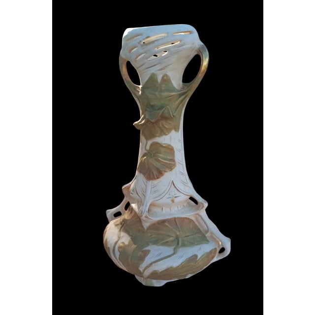 Art Nouveau Bohemia Vases from Royal Dux Bohemia, 1890s, Set of 2 For Sale - Image 10 of 11