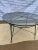 Atomic Radar Salterini Outdoor Wrought Iron Patio Dining Table, Attributed For Sale - Image 9 of 10