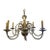 Early 20th Century English Silver Plate Eight-Light Chandelier For Sale - Image 11 of 11