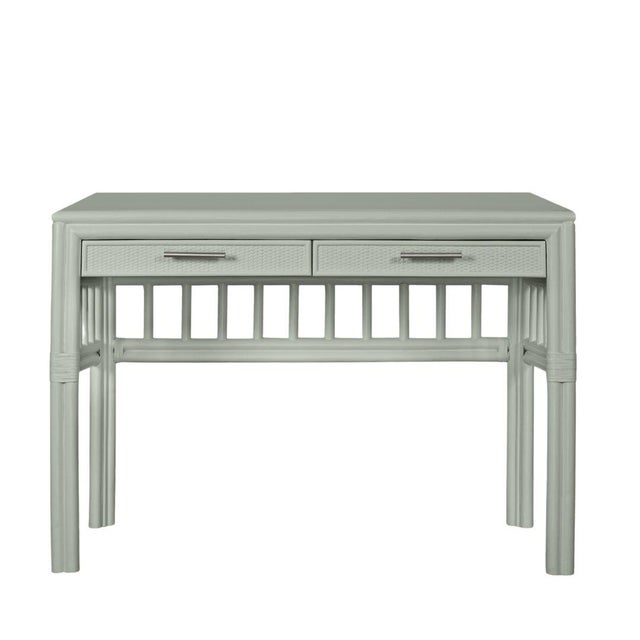Contemporary Colony Desk, Celery Green For Sale - Image 3 of 7