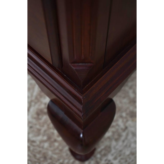 Colonial Mahogany 6 Drawer Lingerie High Chest For Sale - Image 12 of 15