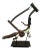 Vintage 1940s-50's Bicycle Sculpture With Stand For Sale