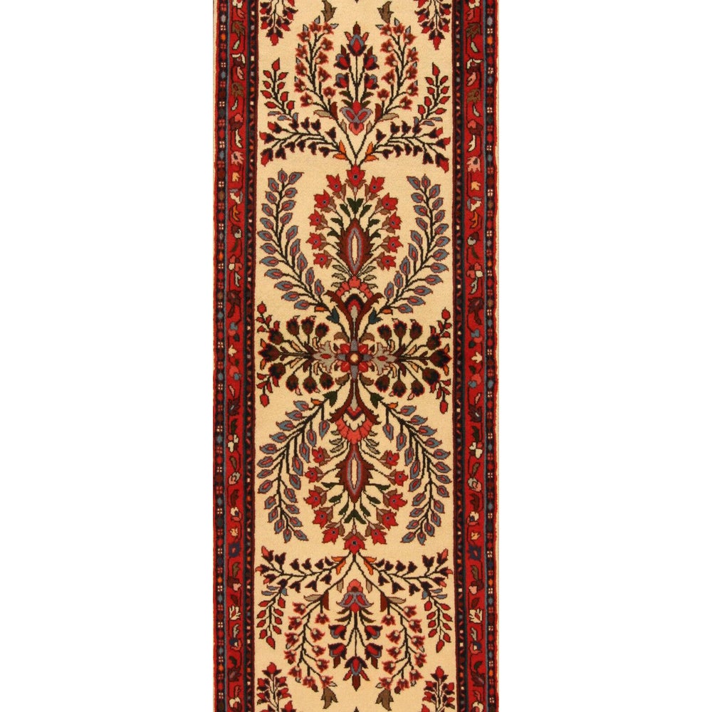 Middle Eastern Hand-Knotted Rug | Chairish