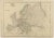 Antique map titled 'Europe'. Original antique map of Europe. This map originates from ‘The Imperial Atlas of Modern...