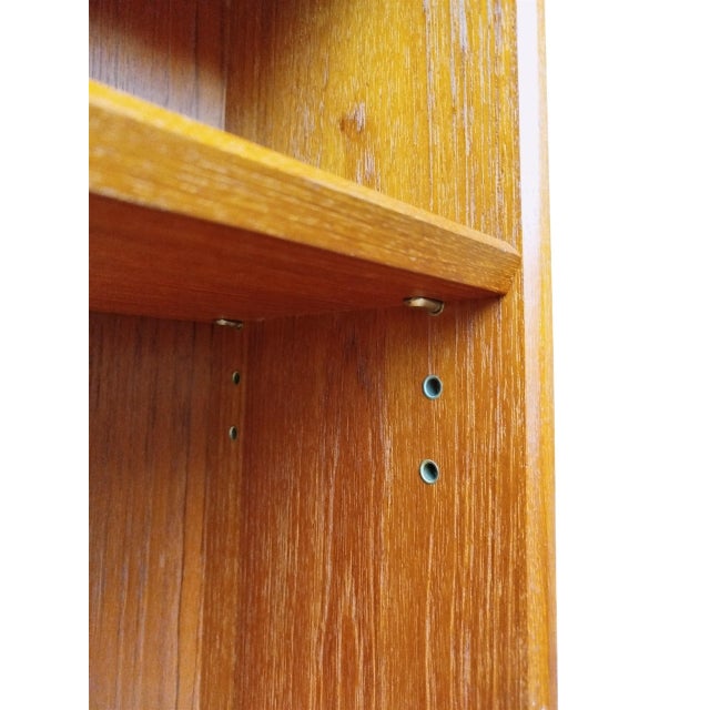 Danish Teak Secretaire with Bookcase from Larsens Møbler, 1960s For Sale - Image 10 of 15