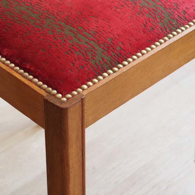 Art Deco Oak Chairs, 1930, Set of 2 For Sale - Image 10 of 12