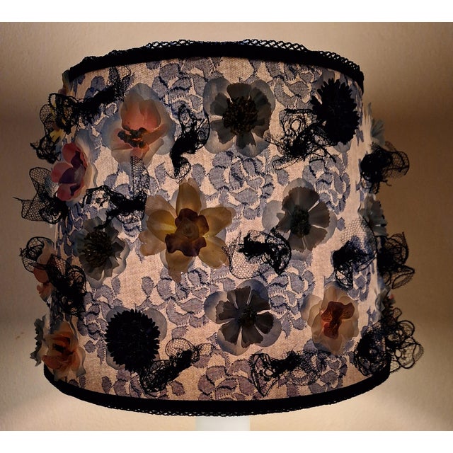 Pink Vintage French Table Lamp by Ternet, 1970s For Sale - Image 8 of 11