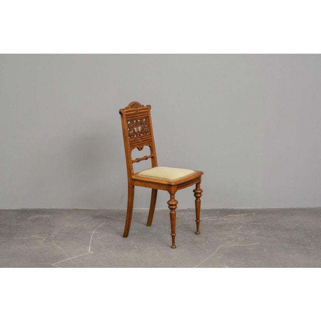 Historicist Chairs, Late 19th Century, Set of 4 For Sale - Image 4 of 18