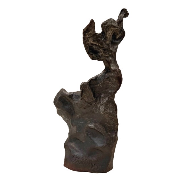 Paul Flickinger, Abstract Sculpture, 1990s, Cast Iron For Sale