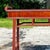 Late 20th Century Vintage Reclaimed Wood Tall Pagoda Console Table For Sale - Image 11 of 13