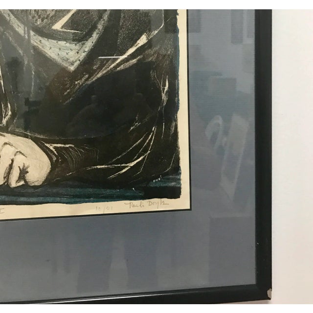 1950s “Self Portrait I” Print For Sale - Image 4 of 6