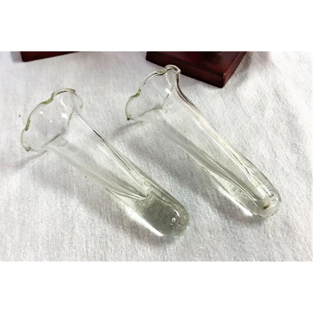 Vintage Petite Choses Cold Painted Monkey Vases- a Pair For Sale - Image 12 of 13