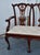 Vintage Carved Mahogany Settee Chippendale Style Ball & Claw Feet For Sale - Image 9 of 16