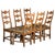 Brutalist Oak Dining Chairs by Henning Kjærnulf, 1960s, Set of 6 For Sale - Image 10 of 10