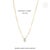 2.26ct Emerald-Cut Aquamarine & Diamond Halo Paperclip Chain Necklace in 14k Gold For Sale - Image 10 of 16