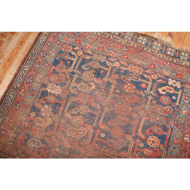 Zabihi Collection Worn Persian Rug For Sale In New York - Image 6 of 12