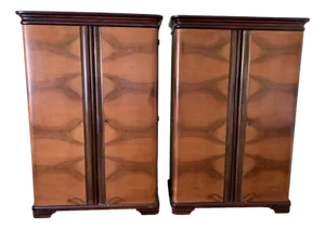 Art Deco Cabinet, 1930s, Set of 2