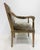 Vintage Italian Neoclassical Carved Wood Armchairs, Newly Upholstered, Pair For Sale In Miami - Image 6 of 12