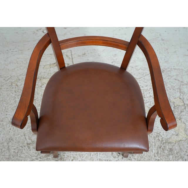 Wood Set of 6 Stickley Mont Blanc Dining Room Chairs For Sale - Image 7 of 18