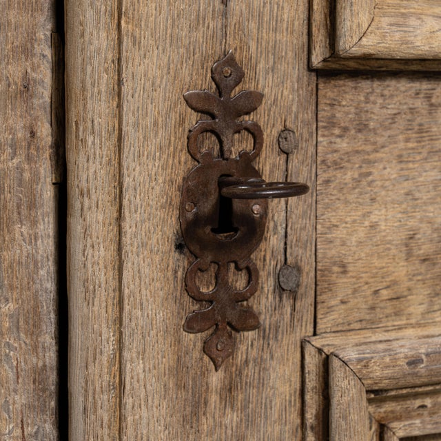 1800s Beige French Provençal Oak Armoire For Sale - Image 14 of 14