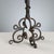 Gray Antique Italian Torchère in Wrought Iron with Twisted Serpent, 1800s For Sale - Image 8 of 9