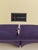 Purple The Vintage Deep Plum Linen Down-Filled Loveseat For Sale - Image 8 of 10
