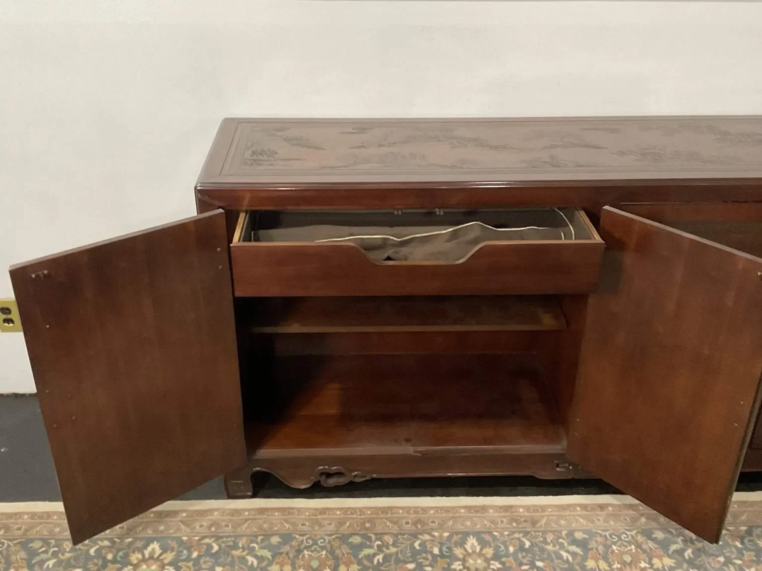 Drexel Heritage Ming Treasures Collection Credenza | Chairish